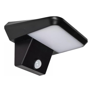 HÖFFTECH - Solarny kinkiet ścienny LED z czujnikiem ruchu i zmierzchu LED/5,5V 200 mAh IP44