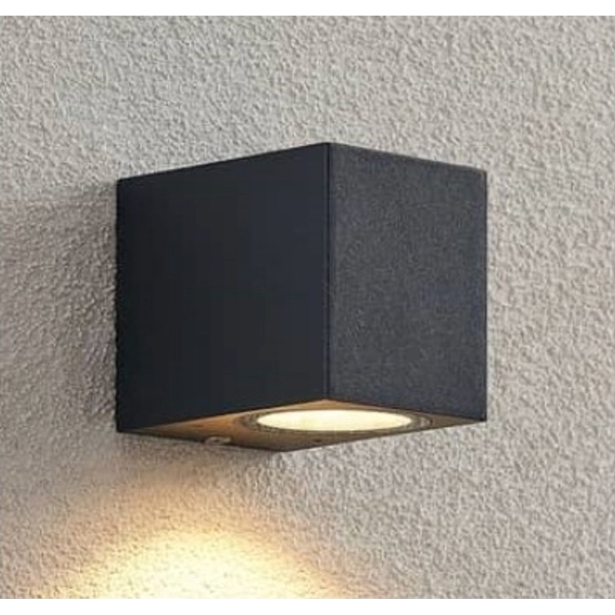 HÖFFTECH - Zewnętrzna oprawa ścienna 1xGU10/35W/230V IP65