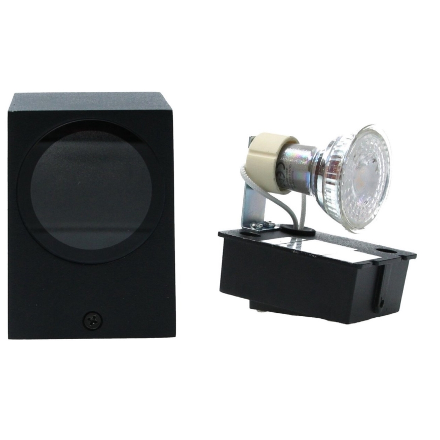 HÖFFTECH - Zewnętrzna oprawa ścienna 1xGU10/35W/230V IP65