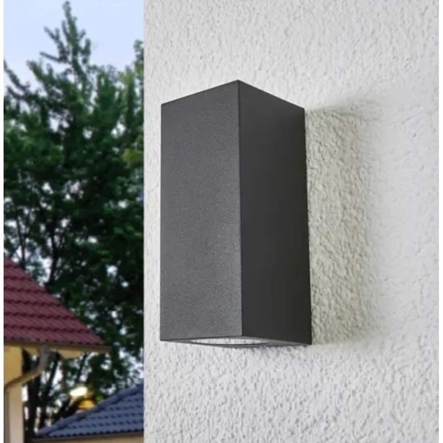 HÖFFTECH - Zewnętrzny kinkiet 2xGU10/35W/230V IP65
