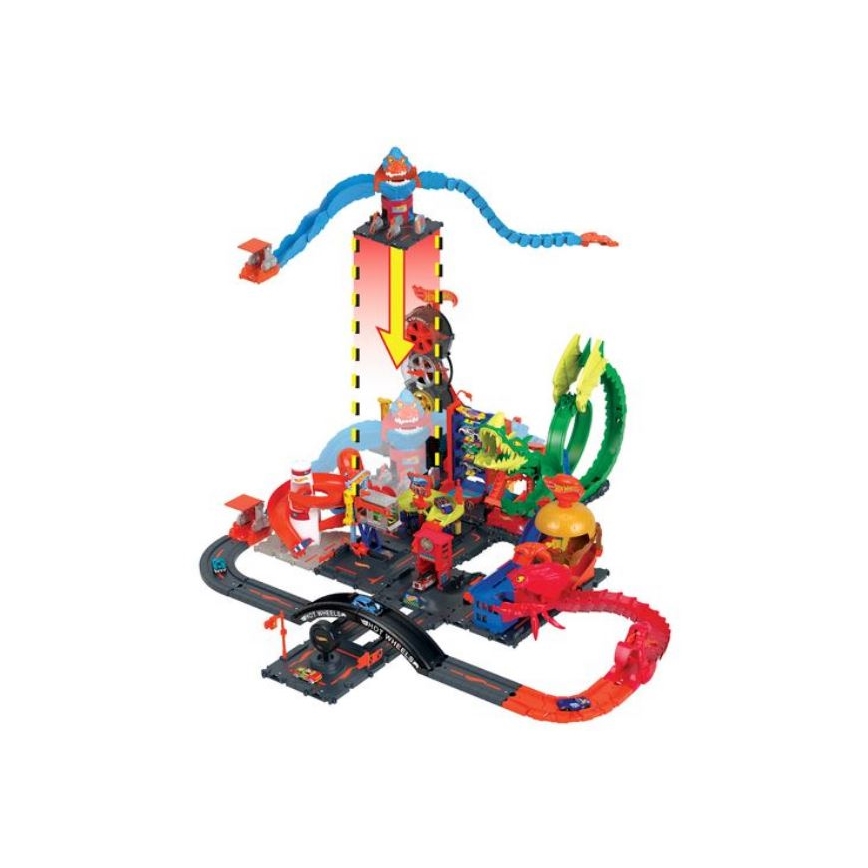 Hot Wheels - Tor wyścigowy City Gorilla