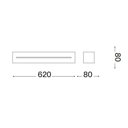 Ideal Lux - Kinkiet 4xE14/40W/230V