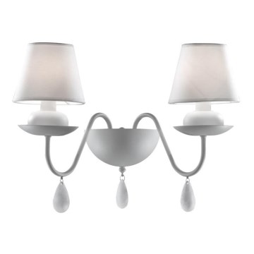 Ideal Lux - Kinkiet BLANCHE 2xE14/40W/230V biały