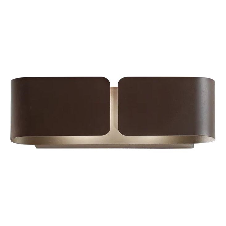 Ideal Lux - Kinkiet CLIP 2xE27/60W/230V brązowy
