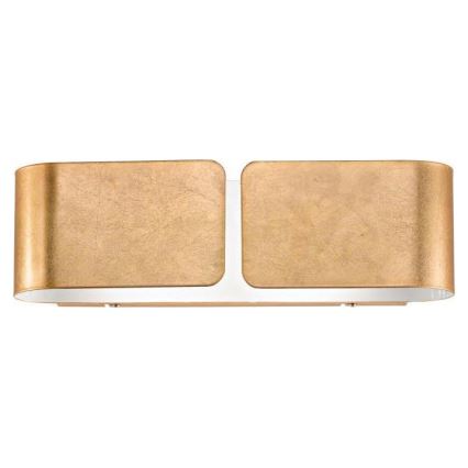 Ideal Lux - Kinkiet CLIP 2xE27/60W/230V złoty