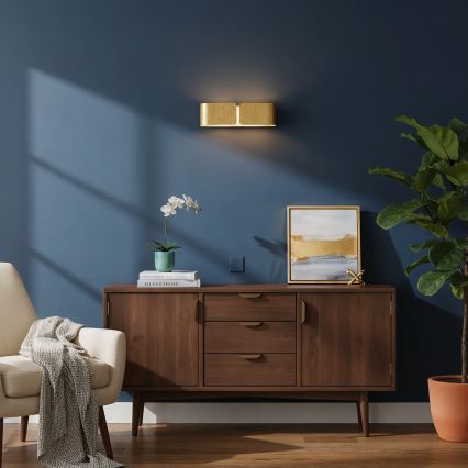 Ideal Lux - Kinkiet CLIP 2xE27/60W/230V złoty