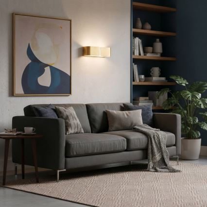 Ideal Lux - Kinkiet CLIP 2xE27/60W/230V złoty