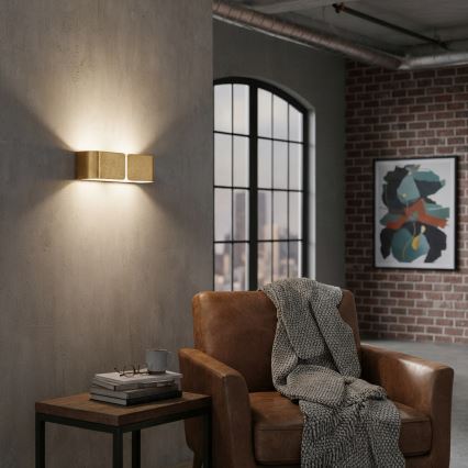 Ideal Lux - Kinkiet CLIP 2xE27/60W/230V złoty