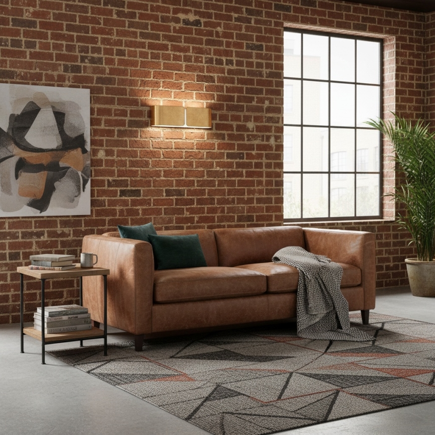 Ideal Lux - Kinkiet CLIP 2xE27/60W/230V złoty