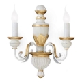 Ideal Lux - Kinkiet FIRENZE 2xE14/40W/230V biały/złoty