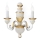 Ideal Lux - Kinkiet FIRENZE 2xE14/40W/230V biały/złoty