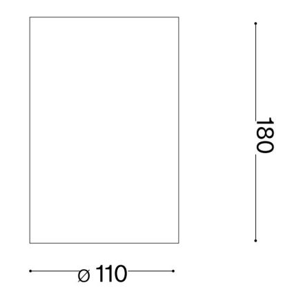 Ideal Lux - Kinkiet FLASH 1xG9/40W/230V biały