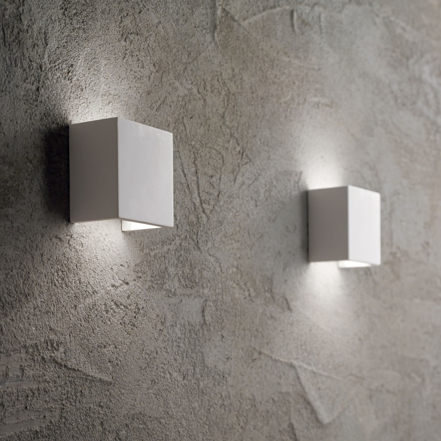 Ideal Lux - Kinkiet FLASH GESSO 1xG9/40W/230V biały