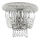 Ideal Lux - Kinkiet kryształowy DUBAI 2xE14/28W/230V chrom błyszczący
