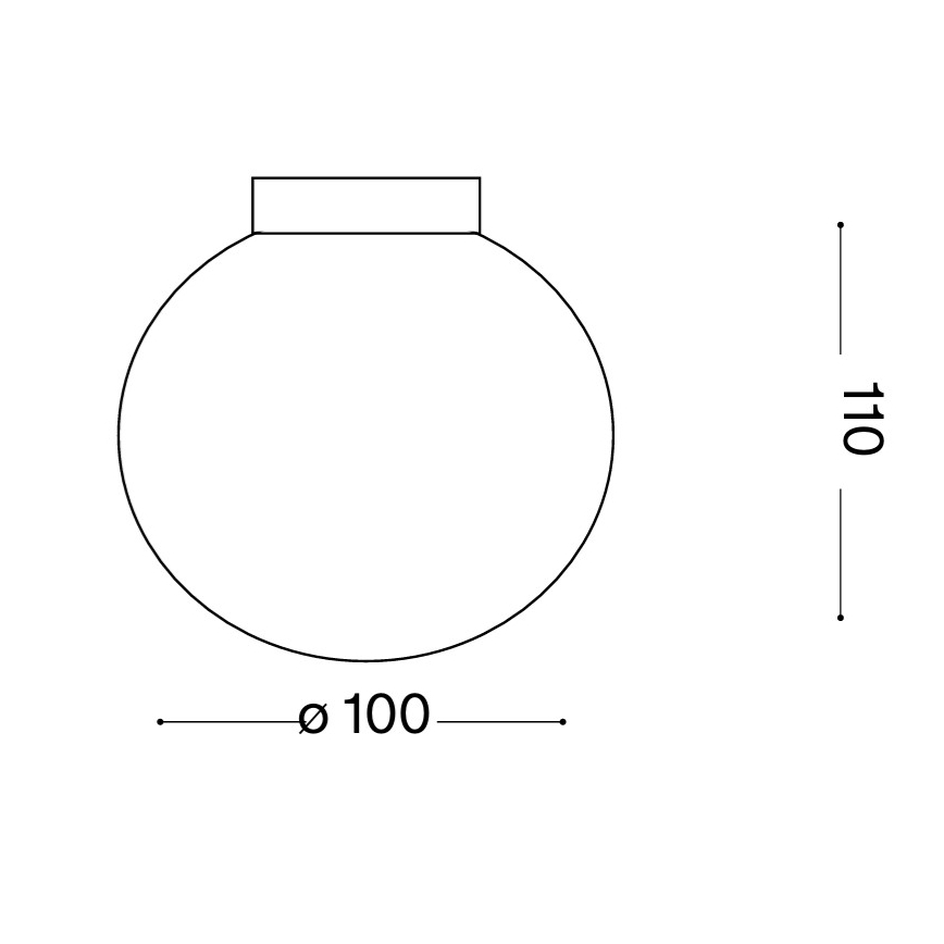 Ideal Lux - Kinkiet LED MAPA 1xG9/3W/230V Ø 10 cm biały