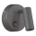 Ideal Lux - Kinkiet LED punktowy PAGE LED/3W/230V CRI 90 czarny