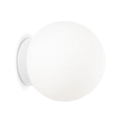 Ideal Lux - Kinkiet MAPA 1xE27/42W/230V śr. 20 cm biały