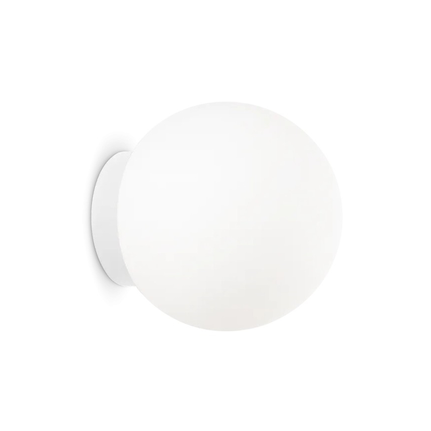 Ideal Lux - Kinkiet MAPA 1xE27/42W/230V śr. 20 cm biały