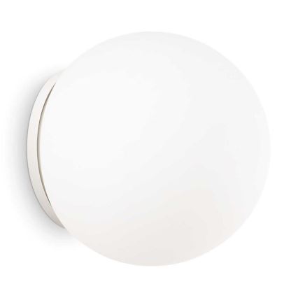 Ideal Lux - Kinkiet MAPA 1xE27/42W/230V Ø 30 cm biały