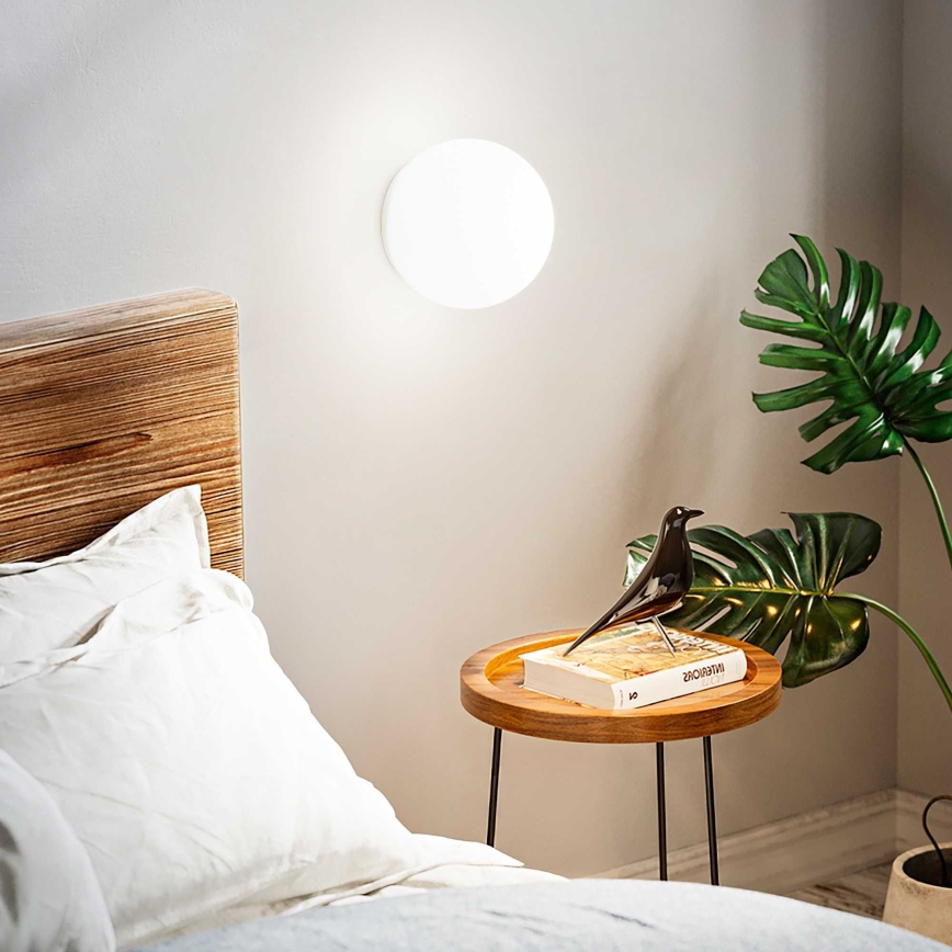 Ideal Lux - Kinkiet MAPA 1xE27/42W/230V Ø 30 cm biały