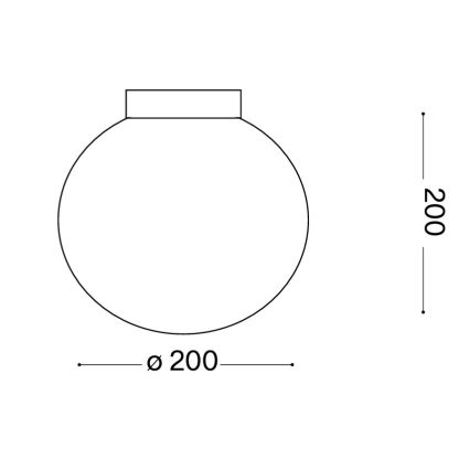 Ideal Lux - Kinkiet MAPA 1xE27/60W/230V