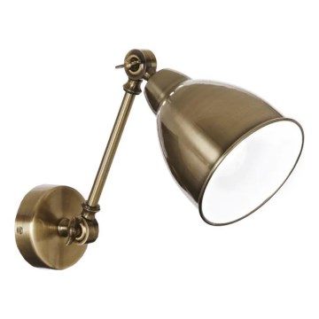 Ideal Lux - Kinkiet NEWTON 1xE27/42W/230V brązowy