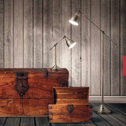 Ideal Lux - Kinkiet NEWTON 1xE27/42W/230V brązowy