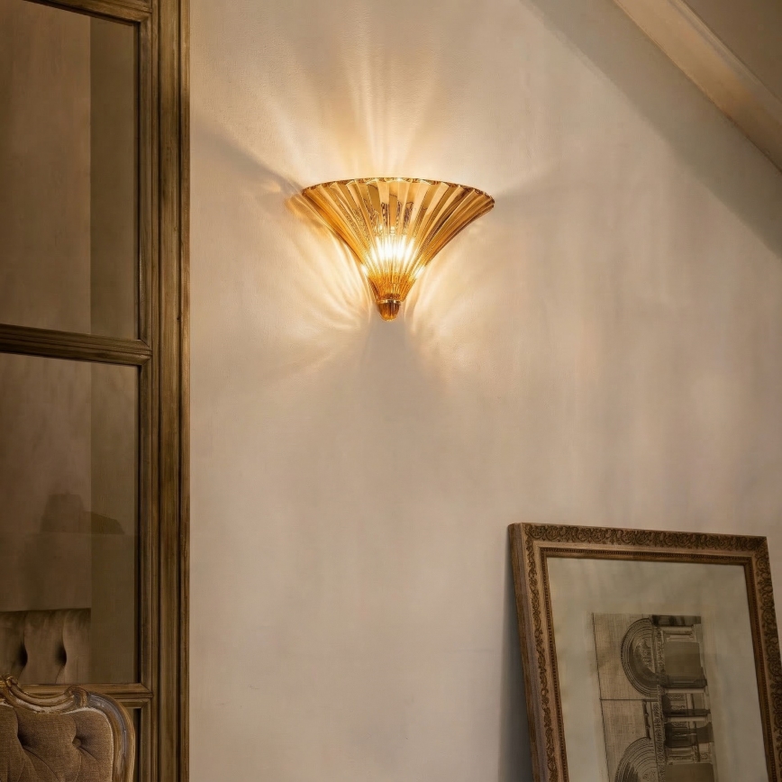 Ideal Lux - Kinkiet SANTA 1xE14/40W/230V złoty