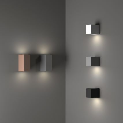 Ideal Lux - Kinkiet zewnętrzny 2xE27/28W/230V czarny