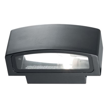 Ideal Lux - Kinkiet zewnętrzny ANDROMEDA 1xE27/60W/230V IP55 antracyt