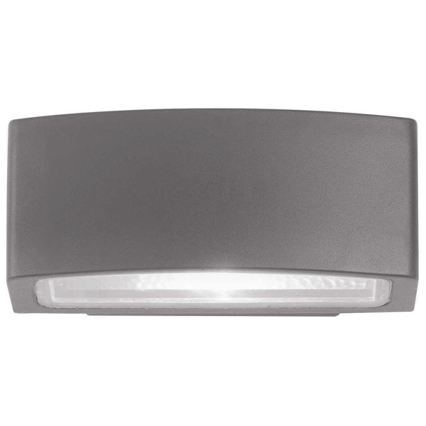 Ideal Lux - Kinkiet zewnętrzny ANDROMEDA 1xE27/60W/230V IP55 antracyt
