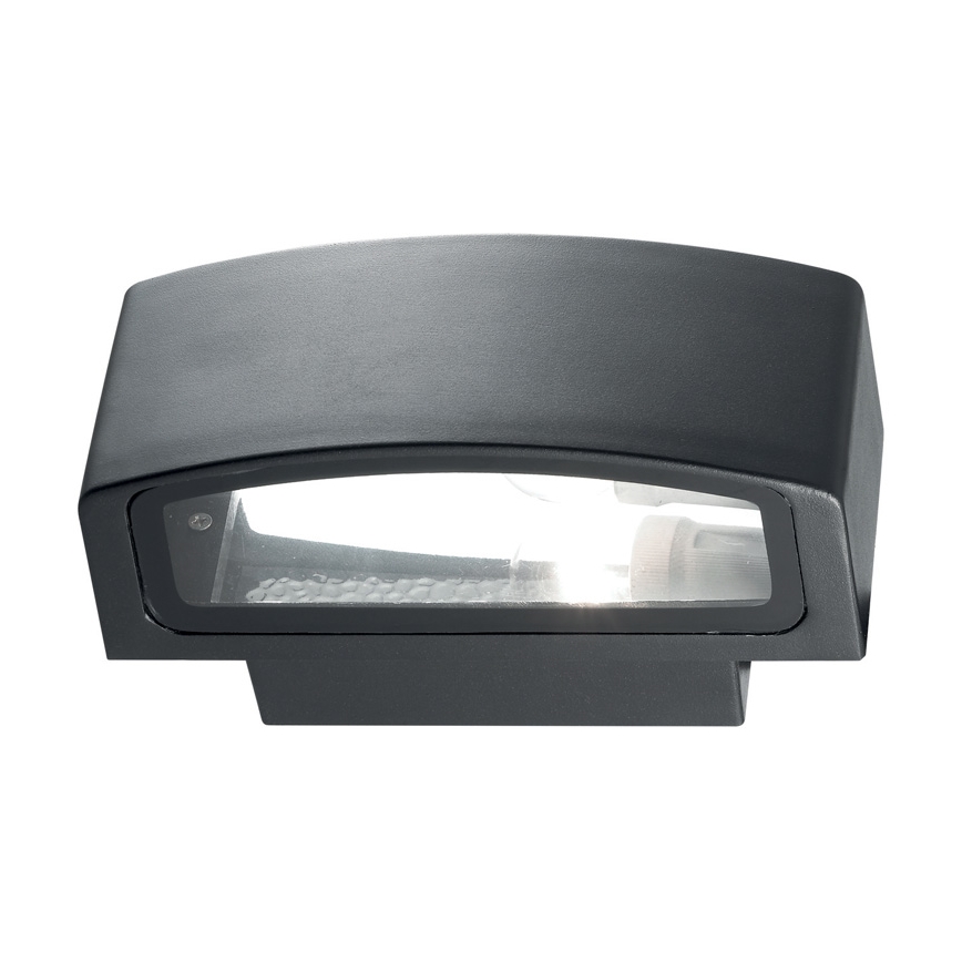 Ideal Lux - Kinkiet zewnętrzny ANDROMEDA 1xE27/60W/230V IP55 antracyt