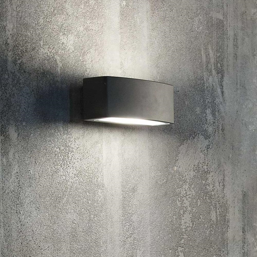 Ideal Lux - Kinkiet zewnętrzny ANDROMEDA 1xE27/60W/230V IP55 czarny