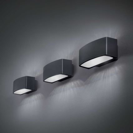 Ideal Lux - Kinkiet zewnętrzny ANDROMEDA 1xE27/60W/230V IP55 czarny