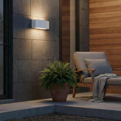 Ideal Lux - Kinkiet zewnętrzny ANDROMEDA 1xE27/60W/230V IP55 szary