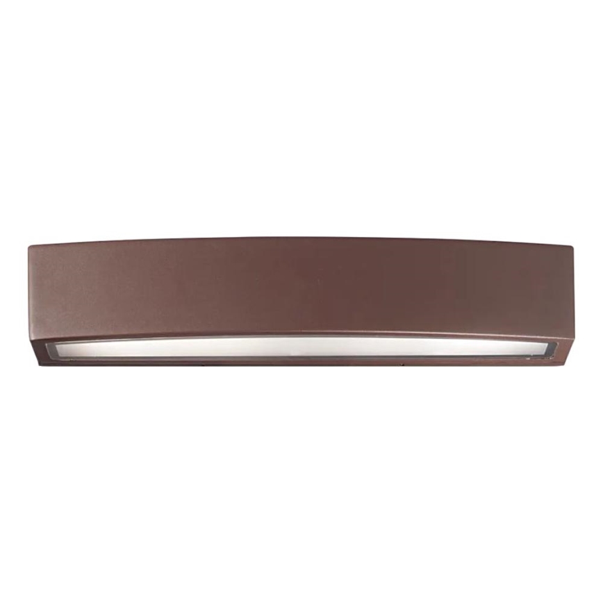 Ideal Lux - Kinkiet zewnętrzny ANDROMEDA 2xE27/60W/230V IP55 brązowe