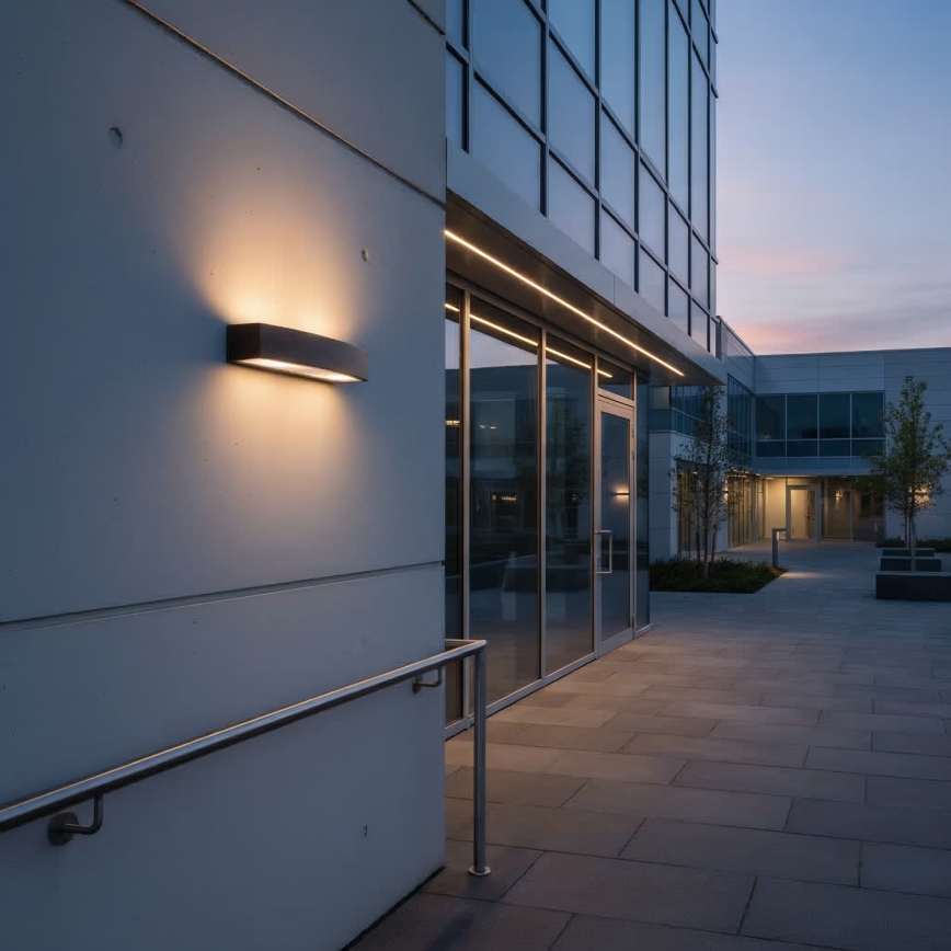 Ideal Lux - Kinkiet zewnętrzny ANDROMEDA 2xE27/60W/230V IP55 brązowe