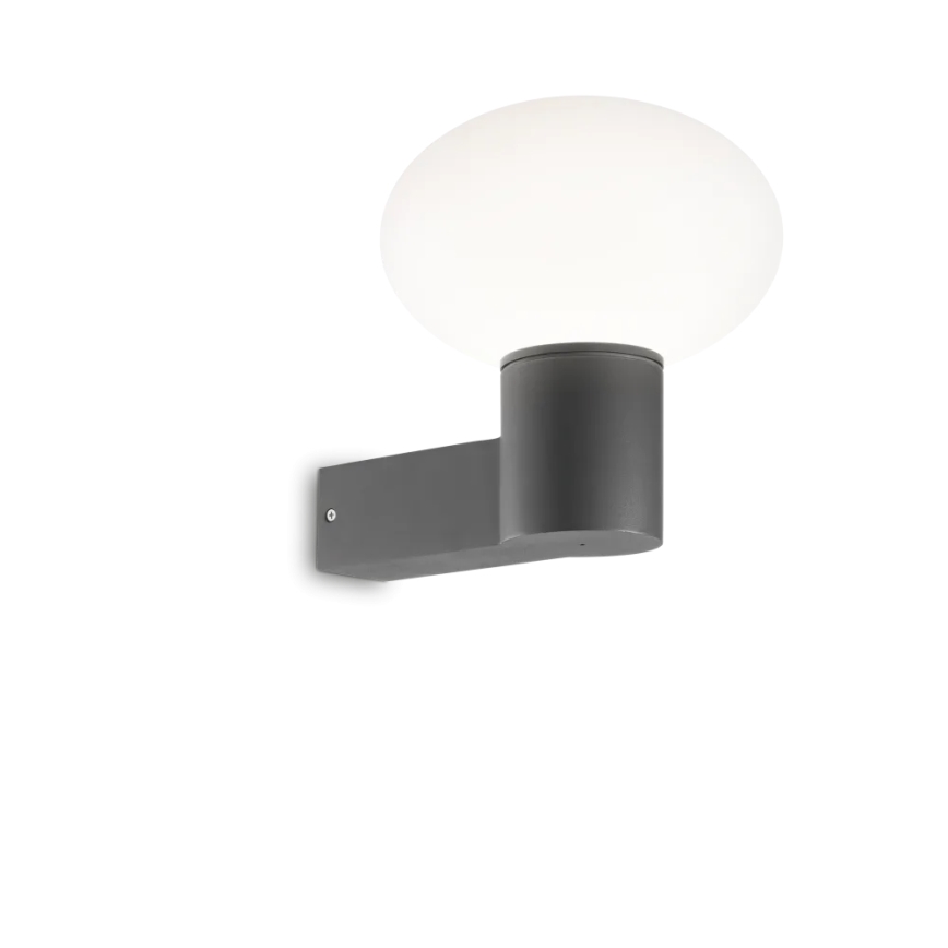 Ideal Lux - Kinkiet zewnętrzny CLIO 1xE27/42W/230V IP44 antracyt