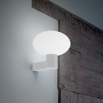 Ideal Lux - Kinkiet zewnętrzny CLIO 1xE27/42W/230V IP44 biały