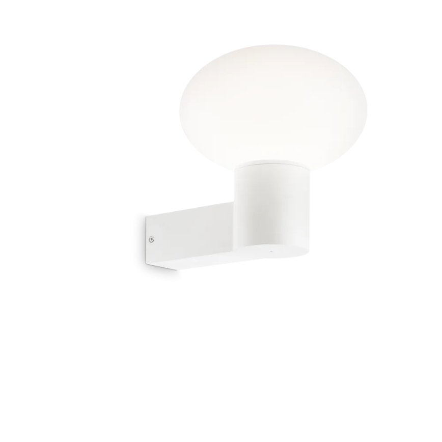 Ideal Lux - Kinkiet zewnętrzny CLIO 1xE27/42W/230V IP44 biały