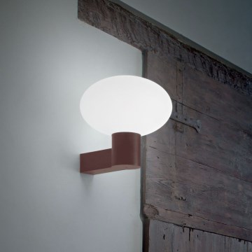 Ideal Lux - Kinkiet zewnętrzny CLIO 1xE27/42W/230V IP44 brązowy