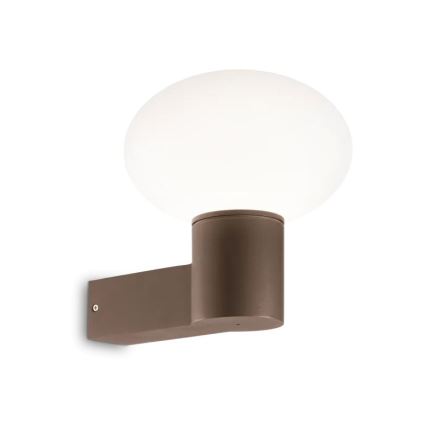Ideal Lux - Kinkiet zewnętrzny CLIO 1xE27/42W/230V IP44 brązowy
