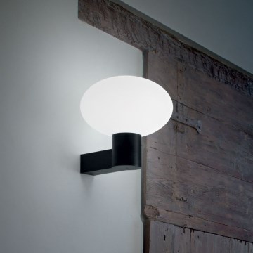 Ideal Lux - Kinkiet zewnętrzny CLIO 1xE27/42W/230V IP44 czarny