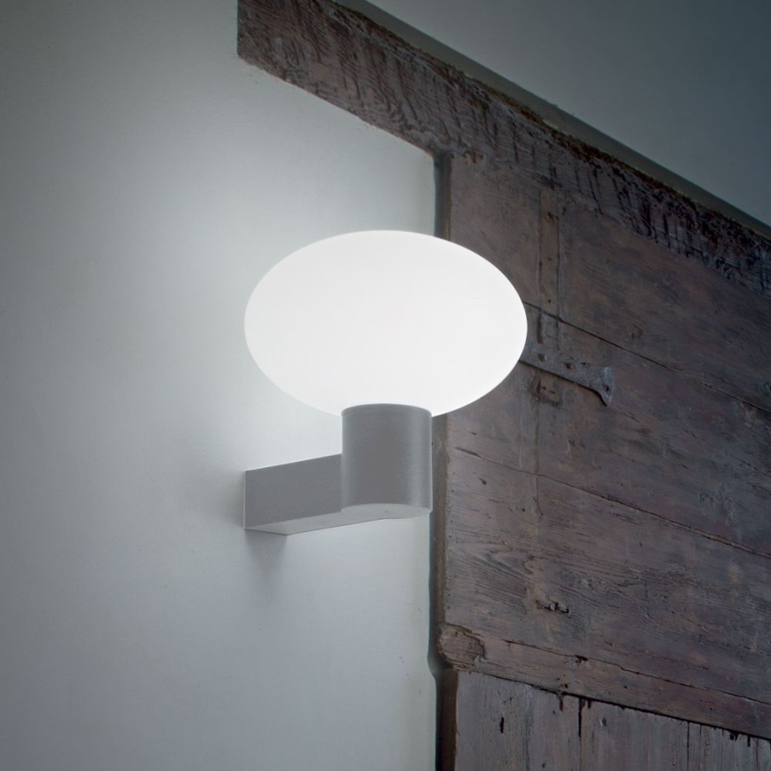 Ideal Lux - Kinkiet zewnętrzny CLIO 1xE27/42W/230V IP44 szary