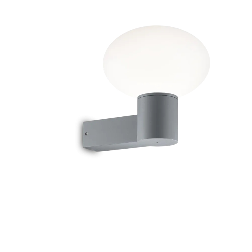 Ideal Lux - Kinkiet zewnętrzny CLIO 1xE27/42W/230V IP44 szary