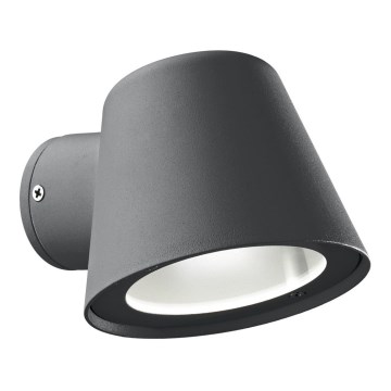 Ideal Lux - Kinkiet zewnętrzny GAS 1xGU10/28W/230V IP43 antracyt