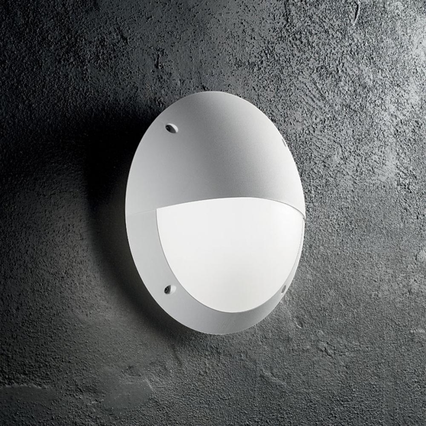 Ideal Lux - Kinkiet zewnętrzny LUCIA 1xE27/23W/230V IP66 biały