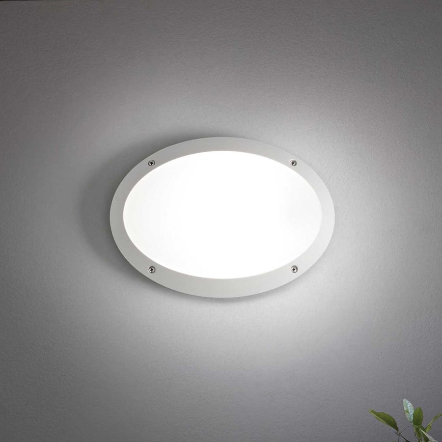 Ideal Lux - Kinkiet zewnętrzny MADDI 1xE27/23W/230V IP66 biały