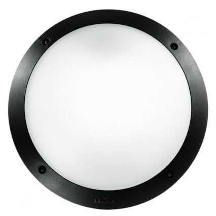 Ideal Lux - Kinkiet zewnętrzny POLAR 1xE27/23W/230V IP66 czarny