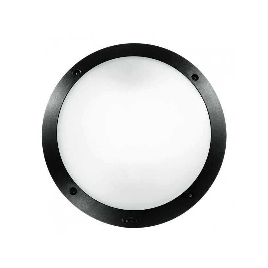 Ideal Lux - Kinkiet zewnętrzny POLAR 1xE27/23W/230V IP66 czarny